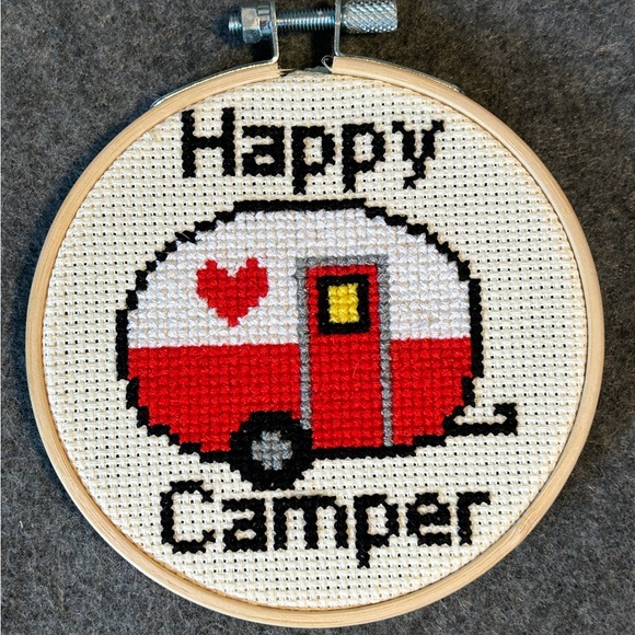 Other - Happy Camper Cross Stitch